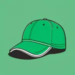 green baseball cap image